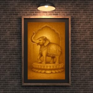 elephant vastu art